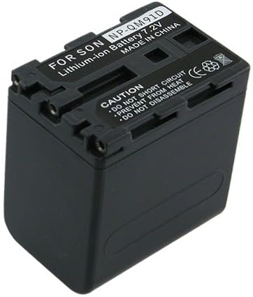 Дигитални концепти NPFM90/QM91D литиум јонска батерија со висок капацитет за видеа на Sony