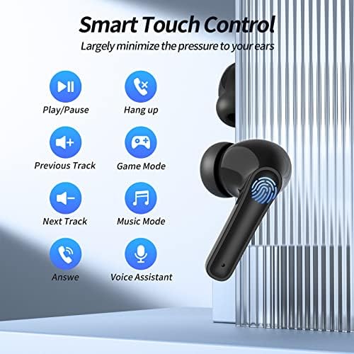 БЕЗЖИЧНИ Слушалки ЗА Репродукција 76H Bluetooth Слушалки Вградени Микрофони За Намалување На Бучавата Јасни Повици Bluetooth Слушалки Led Кутија