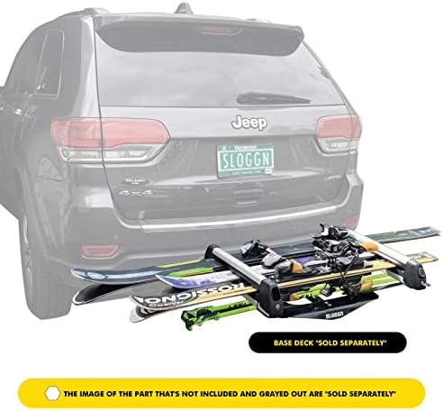Скинг Таун Ски Монт - Прилози за скијачки решетки за трејлери или сноуборд - приколка за скијање скијачки и сноуборд - база палуба продадена