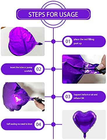 Виолетова Декорација НА 70 ти роденден Обезбедува Виолетова тема Среќен роденден појас 40 инчни Балони Од Фолија Број 70 Балони