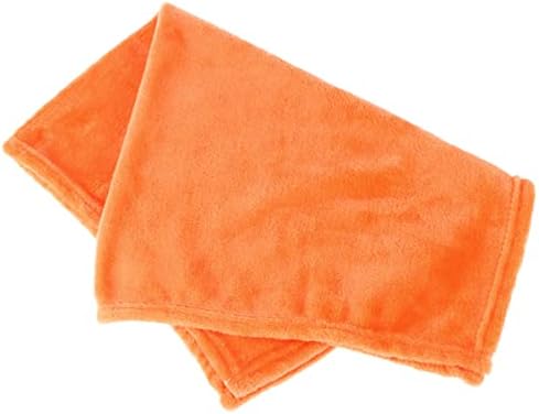 Милиста фланел руно милениче ќебе пријатна крпа портокалово кучиња ќебе за креветчиња за кучиња кристално нејасно пријатно кадифен