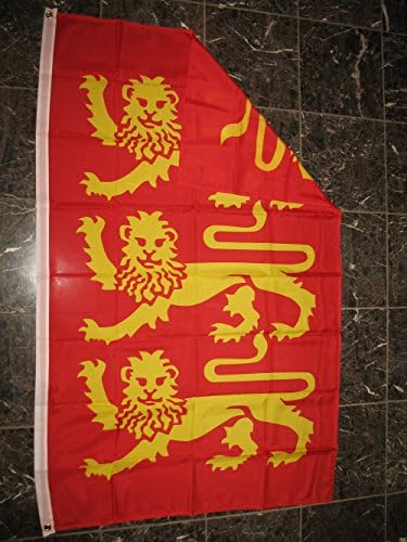 3x5 кралот Ричард I го означува лавовското срце Англија 3'x'5 'Вертикален банер гром