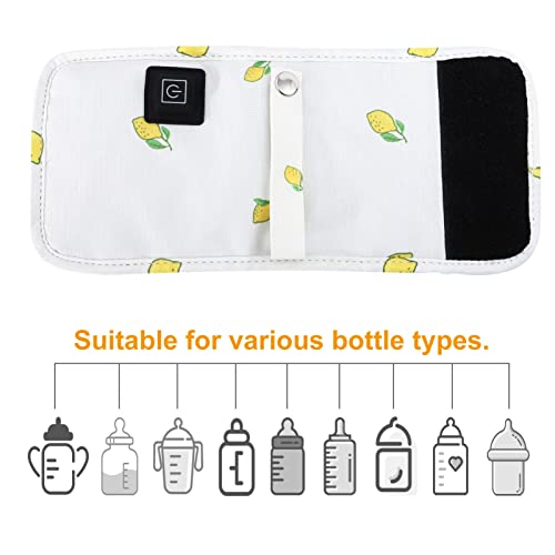 3 Комплети USB Термички Чувајте Чај Храна Топол Пијалок Вода Пренослив Ракав Изолирана Торбичка Шише Капак За Полнење За Доенчиња Хранење Автомобил