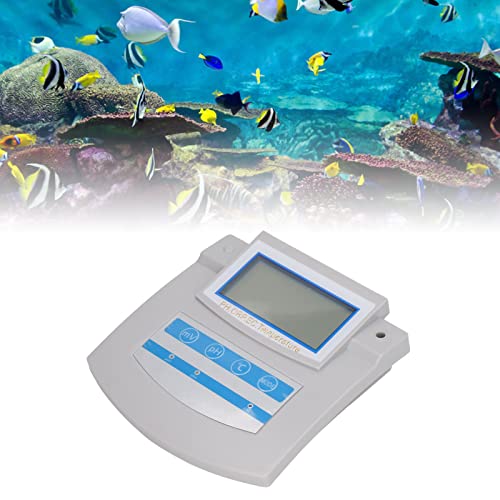 Монитор за квалитет на водата, голем LCD дисплеј широк опсег мерач за квалитет на вода стабилен 6 во 1 за лаборатории