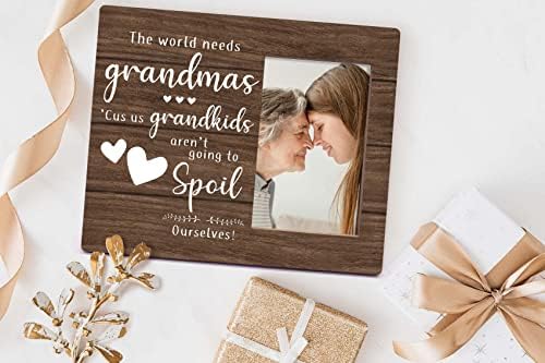 На светот му треба баба на баба, внуците нема да се расипат рамка за слика - подароци за Денот на мајката за баба, баба и внуци подарок за фото