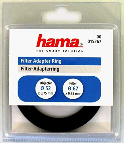 Прстен за адаптер за филтрирање на хама за леќи од 52мм и филтер од 46мм