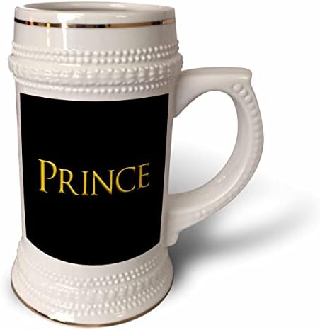 3дроза принцот популарно име за бебе момче во САД. Жолта на црно. - 22оз Штајн Кригла