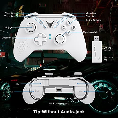XUANMEIKE Безжичен Контролер Компатибилен Со Xbox ЕДЕН компјутер контролер за игри со кабел За Xbox Серија X/S/Xbox One/Xbox One/One