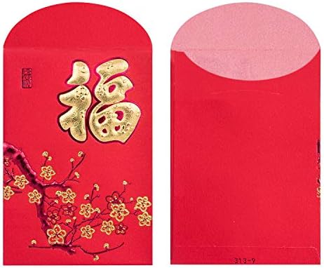 Ки Чувајте Кинески Црвени Пликови За Лунарната Нова Година 2023 Година На Зајакот Хонг Бао Пакет Лаи Видете 38 парчиња За Пролетен