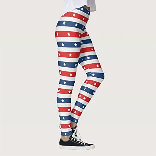 Американски хеланки на знаме удобни starsвезди и ленти печатени хулахопки Панталони меки четкани атлетски тренинзи за кревање