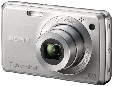 Sony CyberShot DSC-W220 12.1MP дигитална камера со 4x оптички зум со супер стабилна стабилизација на сликата