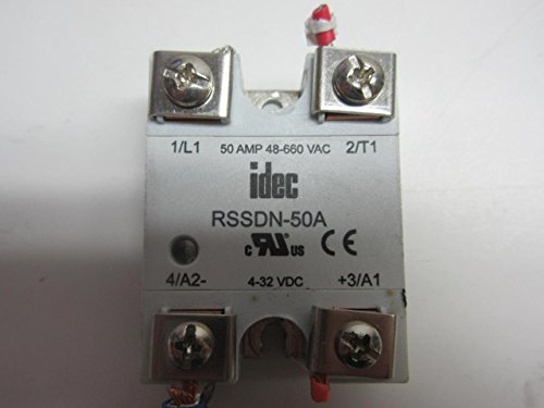 IDEC RSSDN-50A SSR, DIN/PANEL MONT, 660VAC, 32VDC, 50A