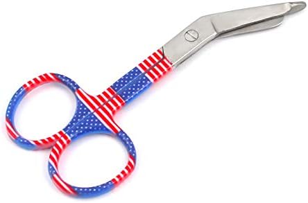 3,5 германско одделение ЕМТ листер за завој ножици со бои на знамето на САД