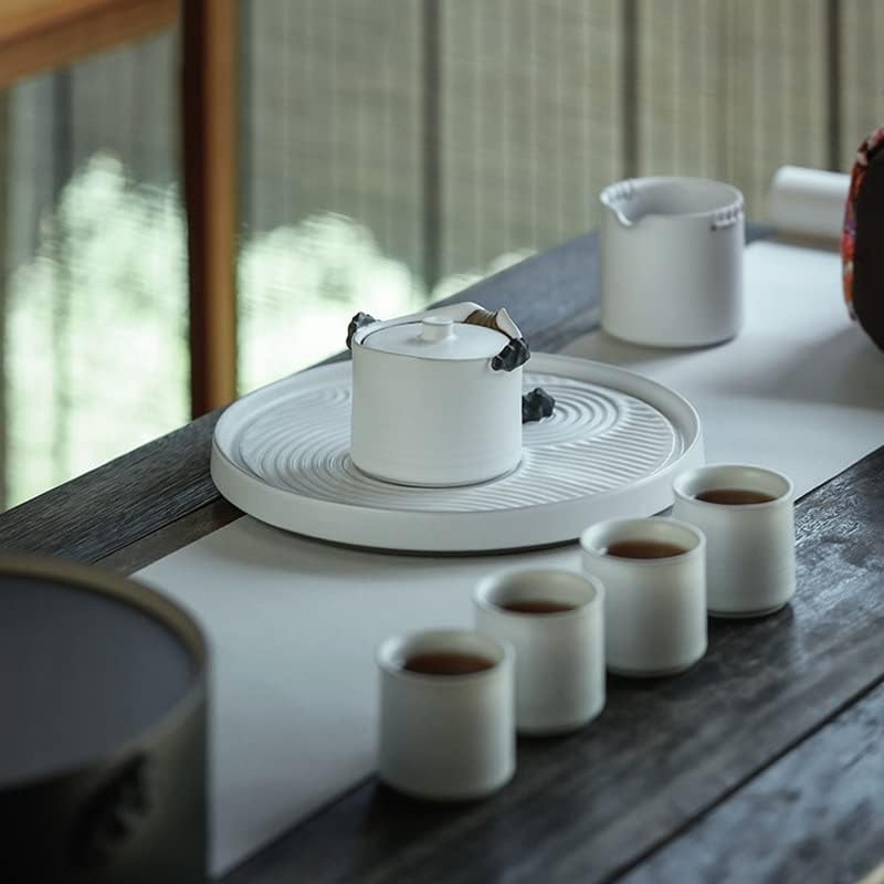 ZSEDP чај постави керамика 4 лица дома дома бизнис со двојна употреба кунг фу чај со сет за чај