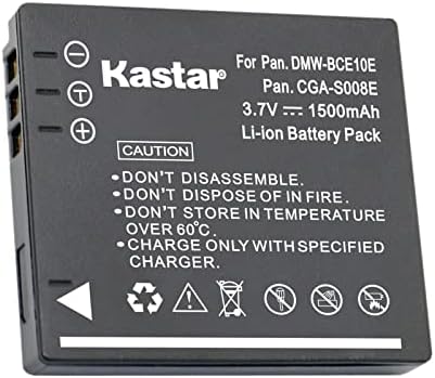 Kastar DMW-BCE10 LCD Ac Полнач За Батерии Компатибилен Со Panasonic SDR-S10P1, SDR-S10PC, SDR-S15, SDR-S20, SDR-S25, SDR-S25A, SDR-S26a,