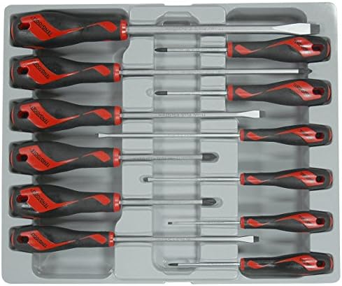 Тенг алатки 12 парчиња шрафцигер сет - MD912N, сребро