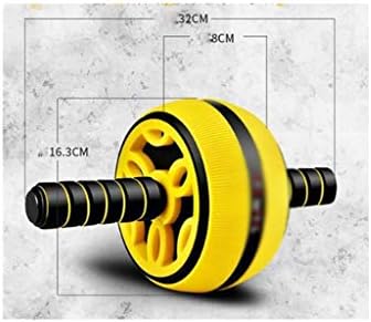 YFDM фитнес абдоминален мускул тркало, густа челична цевка, дезодоранс за заштита на животната средина, тркало со двојна намена