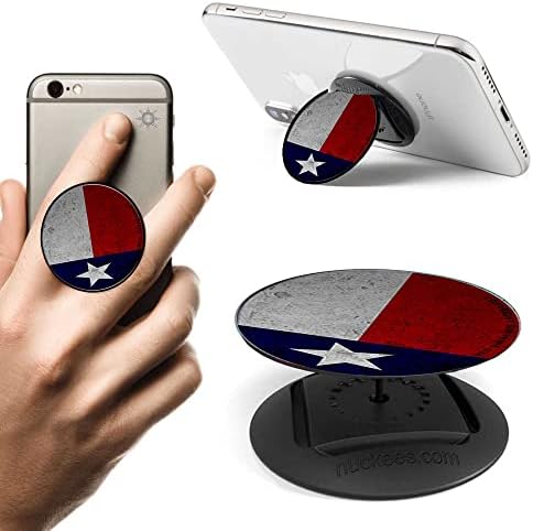 Тексас Знаме Бетонски Ѕид Телефон Зафат Мобилен Телефон Стојат одговара iPhone Samsung Галакси И Многу Повеќе