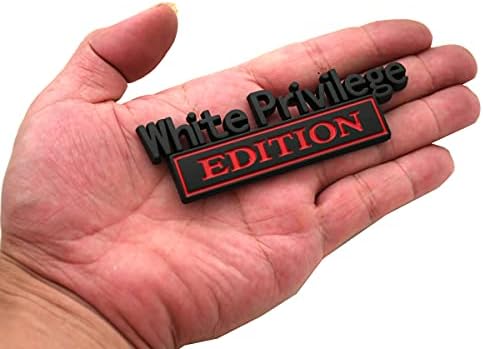 Амблем за издание на CDD White привилегија - BabgeSlide Оригиналниот бел привилегиски издание амблем за замена на знамето за F250 F250 F350