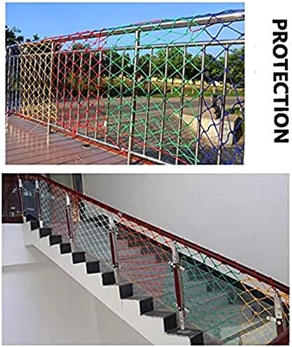 АВСАД Скалила Ограда Анти-Пад Нето Балкон Заштитни Пребивање, Игралиште Пребивање Безбедност-За Деца На Балкон, Затворен Скали,Индивидуализира