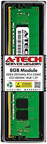 A-Tech 8gb Замена За HYNIX HMA81GR7CJR8N-WM-DDR4 2933MHz PC4-23400 ECC Регистрирани RDIMM 288-Pin 1Rx8 1.2 V - Еден Сервер Меморија Ram