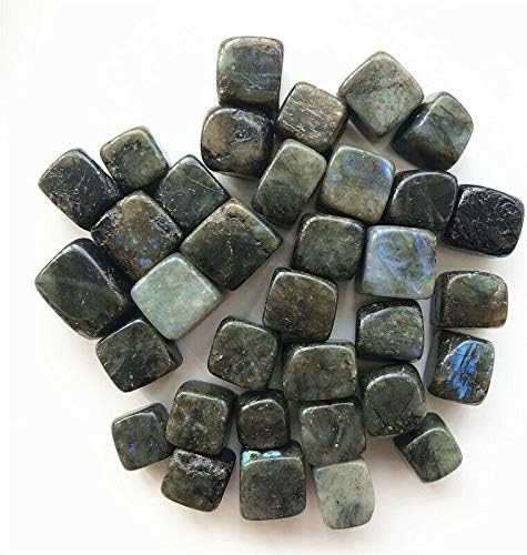 Suweile JJST 100g Природна лабрадорит коцка камен сив месечен месеч, чакал карпи кристални камења, природни камења и минерали 0308