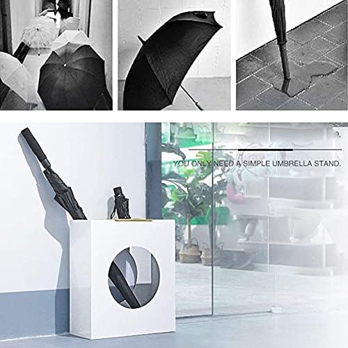 Lxdzxy чадор корпа, штанд со чадор ， бело железо, затворено и кратко складирање на чадор