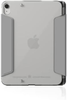 STM Студио за apple iPad 10 - Та Генерација-Заштитна Лесна Кутија Со Чување/Држач за Моливи Од Јаболка &засилувач; Капак За Спиење/Будење-Сиво
