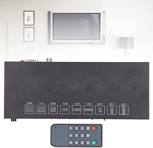 ACOGEDOR 4 PORT HD Multimedia Interface Video Splicer 1 во 4 Out HDMI Splitter 4K на 30Hz 300MHz 1x4 LED видео -контролер за