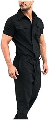 Fsahjkee потта за мажите со долг ракав, со џебови кои тренираат потсетници за потсети поставуваат костуми за чистење на потби за