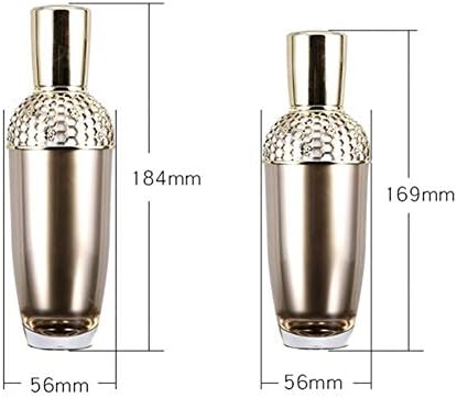 ZXMJYHK Преносно стакло за полнење на стакло чиста празна крема за шише со спреј 30/50/10/120мл празен шише со шише за спреј за суштински тонер за козметички контејнер за па?