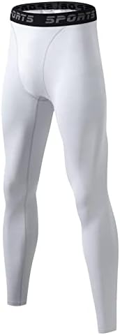 Tesuwel 1 или 2 пакувања панталони за компресија мажи ладно суво кошарка атлетска тренингот трчање хулахопки за спортски хеланки за