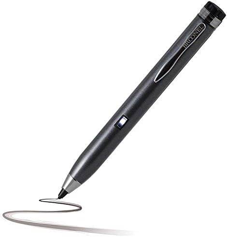 Broonel Grey Fine Point Digital Active Stylus Stylus Pen компатибилен со таблетот LNMBBS 10