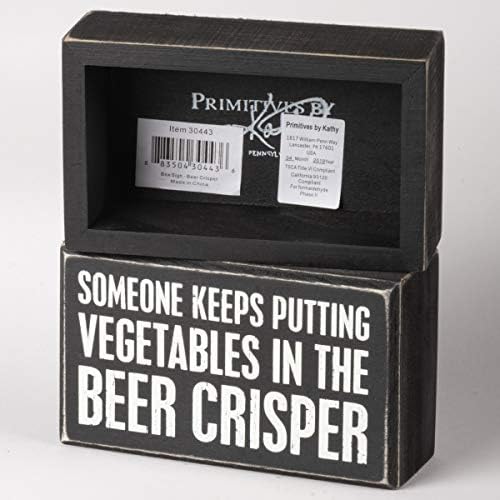 Примитивци Од Кети Класичен Знак За Кутија, Пиво Крцкаво