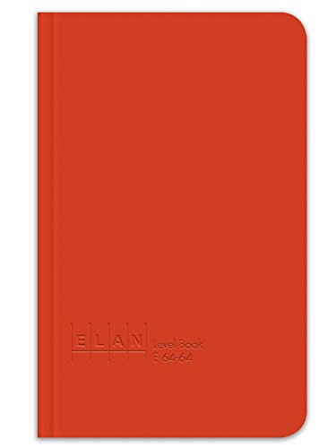 Издавачка компанија Елан E64-64 Ниво книга 4 ⅝ x 7 ¼, светла портокалова покривка