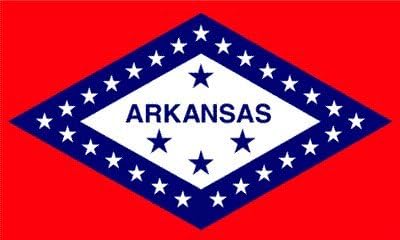 Државно знаме на Арканзас 3x5 3 x 5 Голем транспарент