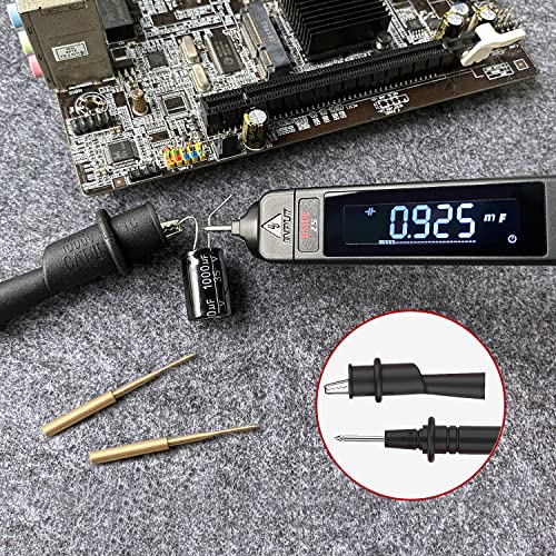 Bside Pen-Type Digital Multimeter EBTN LCD 6000 брои преносни паметни омметри за капацитивност диода OHM Hz V-Alert Live Check Tester Tester