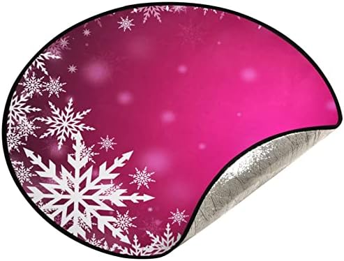 Купида розови Божиќни снегулки елка душеци за новогодишно дрво водоотпорно здолниште на дрво, Божиќно дрво држач