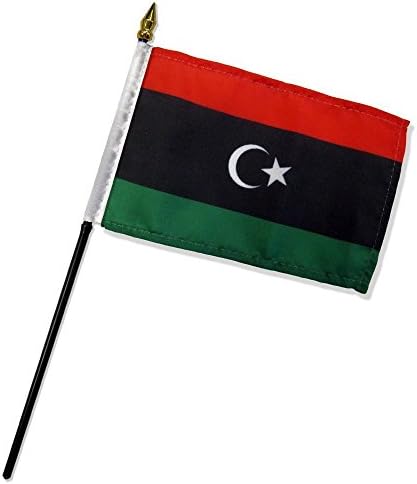 Либија кралство 4 х6 Биро Стап Знаме