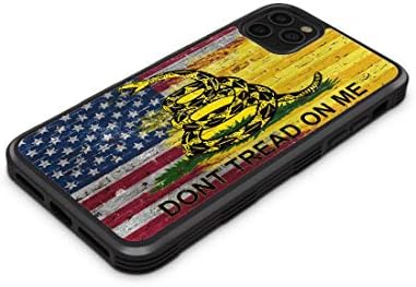 407цасе Вклопува во iPhone 11 6.1 Американски Гадсден Знаме Ѕид Од Тули Хипер Шок Гума Заштитен Случај Tpu