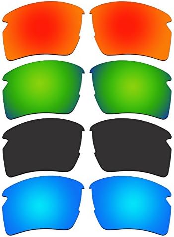 4 Пар Замена Поларизирани Леќи За Oakley Флак 2.0 XL Очила За Сонце Пакет P1