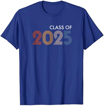 Класа од 2025 година на универзитетскиот универзитет во средно училиште идна маица за постдипломски студии