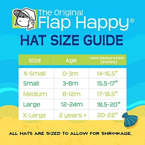 Flap Happy Baby Girls upf 50+ двокреветна капа