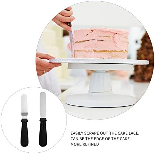 Хемотон Кеккејк Топперс 7 парчиња Алатки За Украсување Торта Комплет Грамофон За Торта Силиконска Торта Шпатула Од Нерѓосувачки Челик