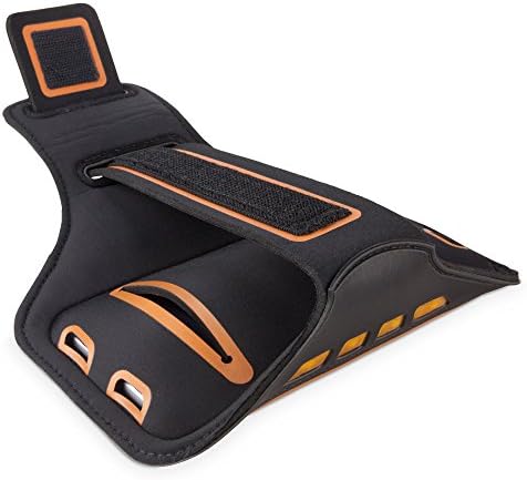 Case Boxwave Case for Sharp Aquos S3 - jogbrite Sports Armband, висока видлива светлина за безбедност LED тркачи за шипки за