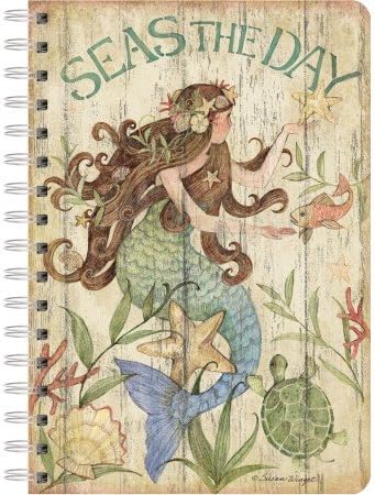 Ланг - спирален журнал - „Мориња на денот“, Уметнички дела од Сузан Вингет - 240 управувана страница, 6 x 8.25