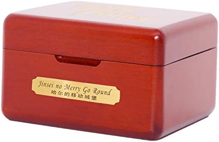 Youtang Legend of Zelda Music Box врежана дрво музичка кутија ветер златен механизам Мусијален подарок за Божиќ, роденден, Денот на вineубените