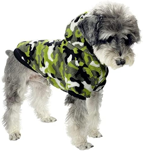 Јакна од руно од кучиња Топкинс, меко топло куче зимско палто со дуксери, кучиња ладно временско палто за миленичиња зимска облека за