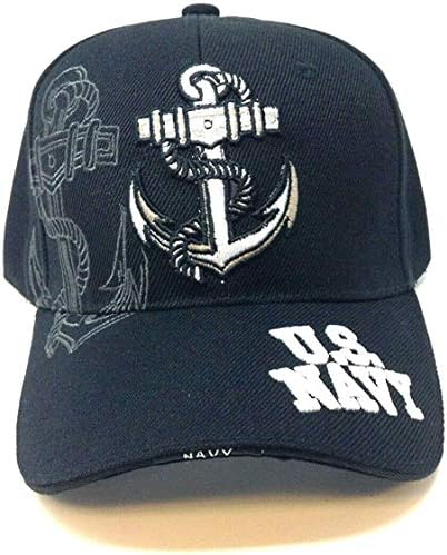 Американската Морнарица Сидро Поморски Бејзбол 3Д Везена Капа Капа