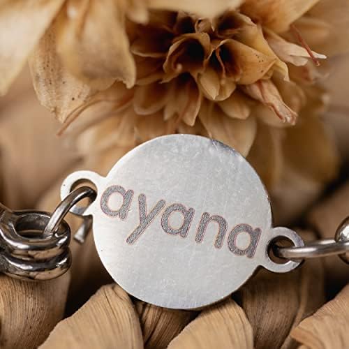 Ayana Raw Tiger Eye Crystal Crystal Crystant ѓердан за жени | Успех, лидерство, волја, самодоверба, носи среќа и просперитет | Рачно изработено